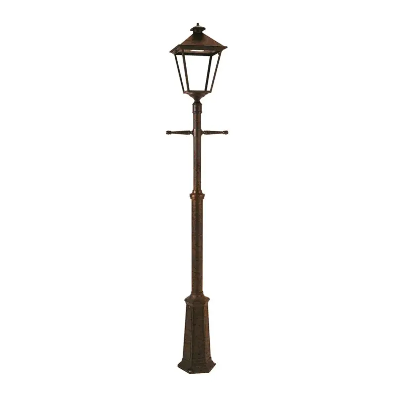 Lampadaire Extérieur LONDON 17,5W LED Rouille Super Prix
