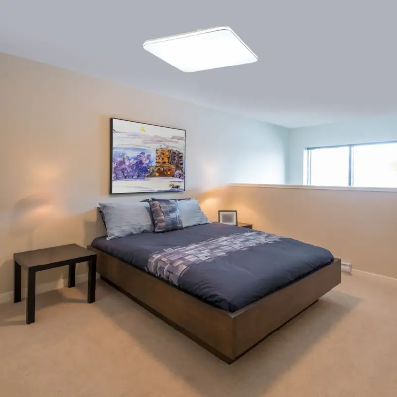 Plafonnier BLANCA 1x46W Blanc 4000K Carré Certifié