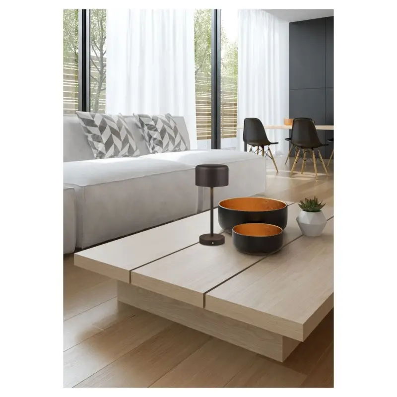 Vente Flash Lampe JEFF 1x1W Noir mat