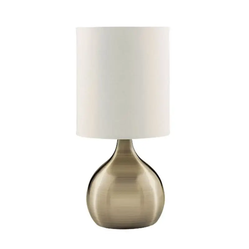 Lampe TOUCH 1x40W E14 Laiton Antique H290 Nouveauté
