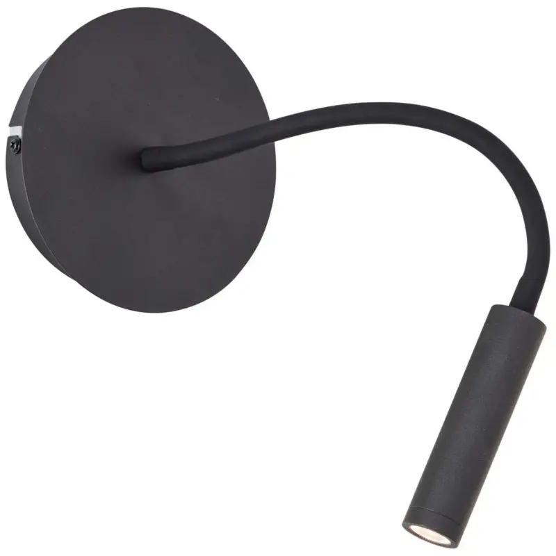 Applique JUTTA 4,1W LED Noir sablé Authentique