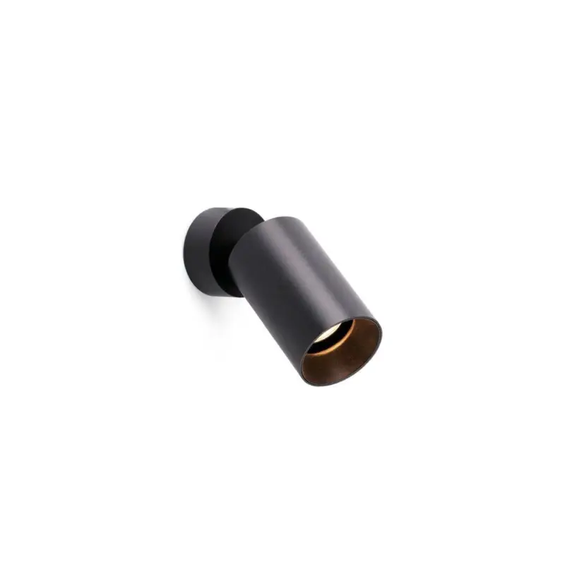 Expédition Rapide Spot STAN 12W Noir Mat Transparent