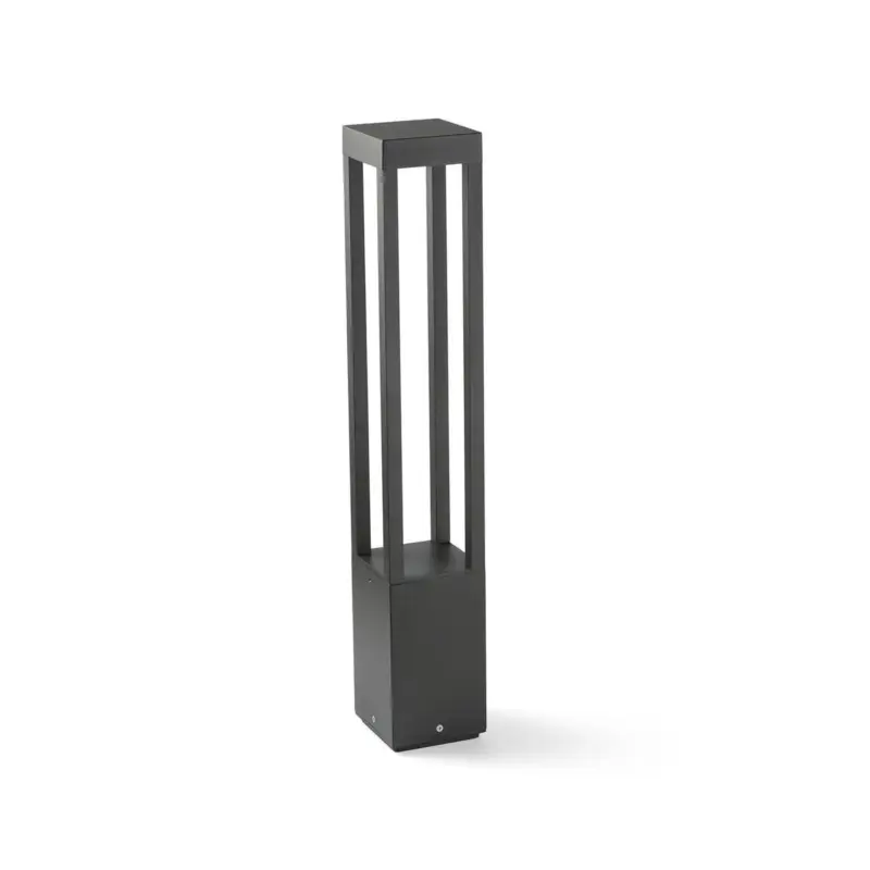 Offre Du Jour Borne Potelet Extérieur AGRA 9W COB LED Gris Foncé H650