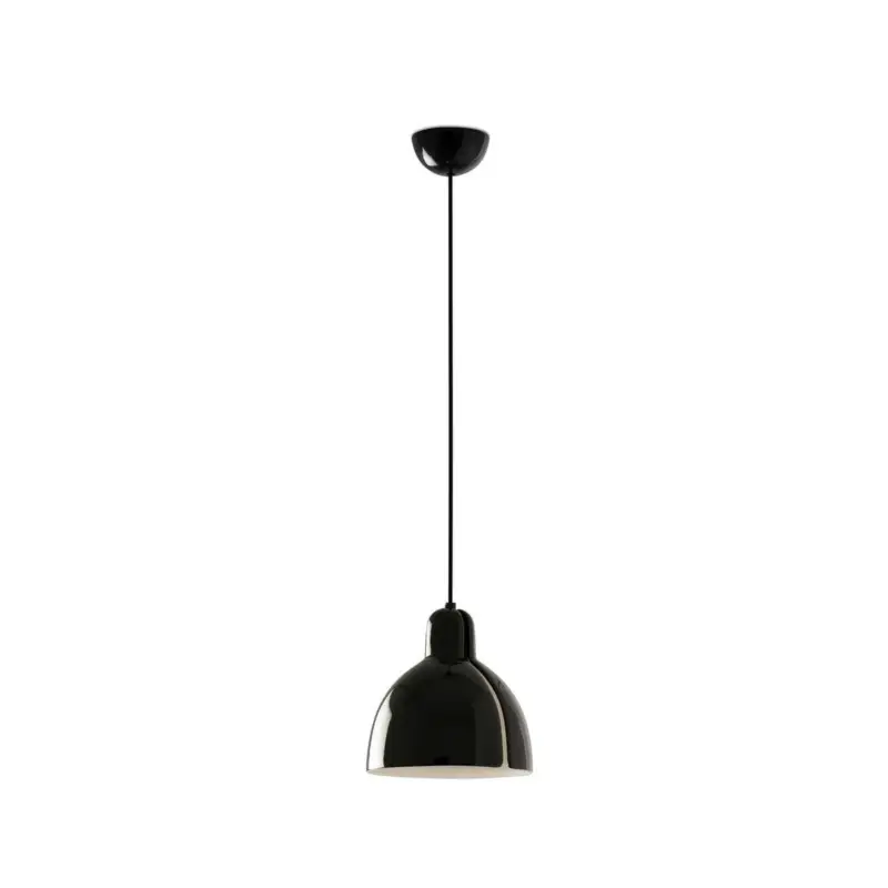 Offre Limitée Suspension VENICE 1x15W E27 MAX Noir Noir Brillant