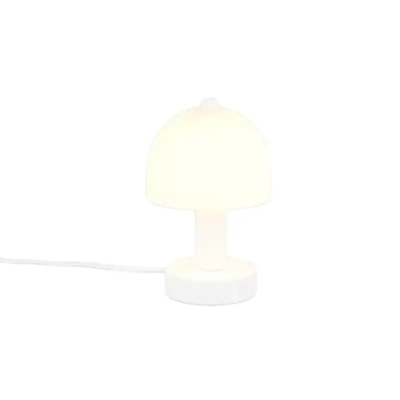 Lampe GLENN 1x4,9W E14 Blanc mat Vente Directe
