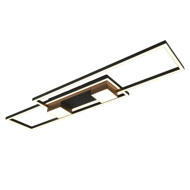 Populaire Plafonnier ALBANY 37W LED Noir mat