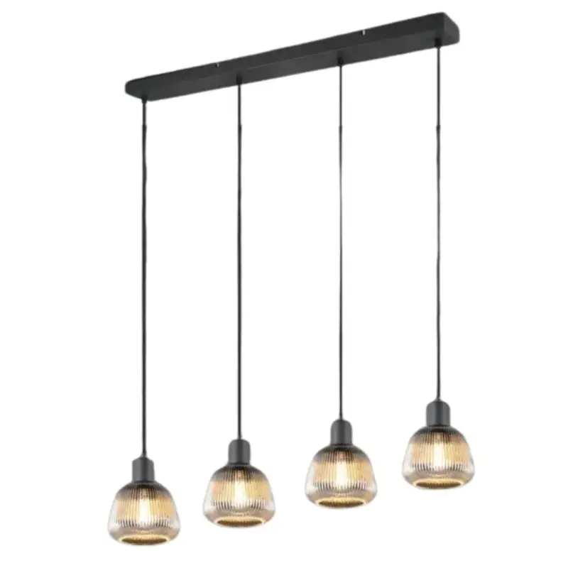 Vente Flash Suspension TARIFA 4x4W E27 Noir mat