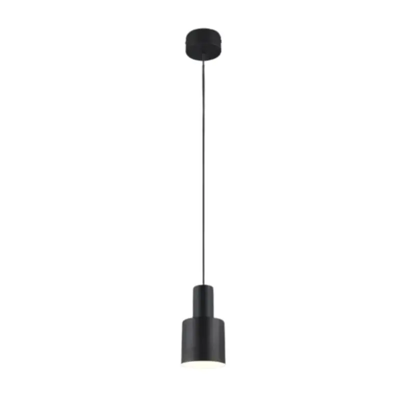 Meilleur Choix Suspension AGUDO 1x4W E27 Noir mat