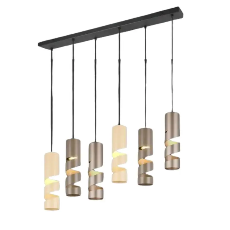 Nouvel Arrivage Suspension STREAM 6x3W GU10 Multicolore