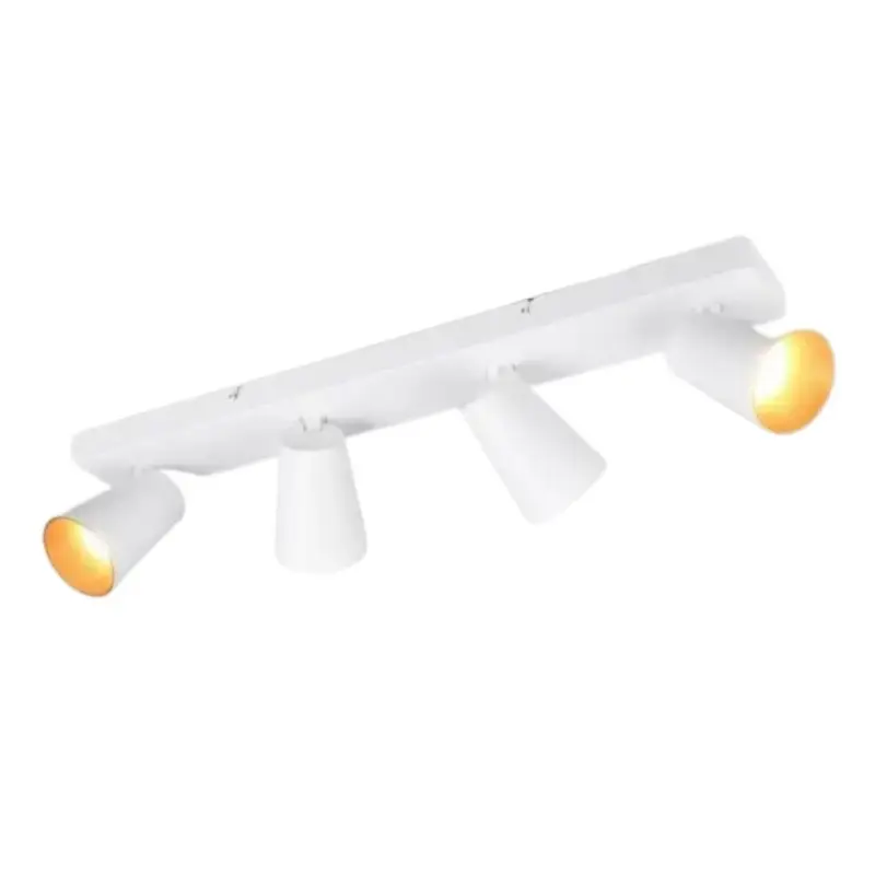 Plafonnier SHARP 4x4,9W GU10 Blanc mat Promotion