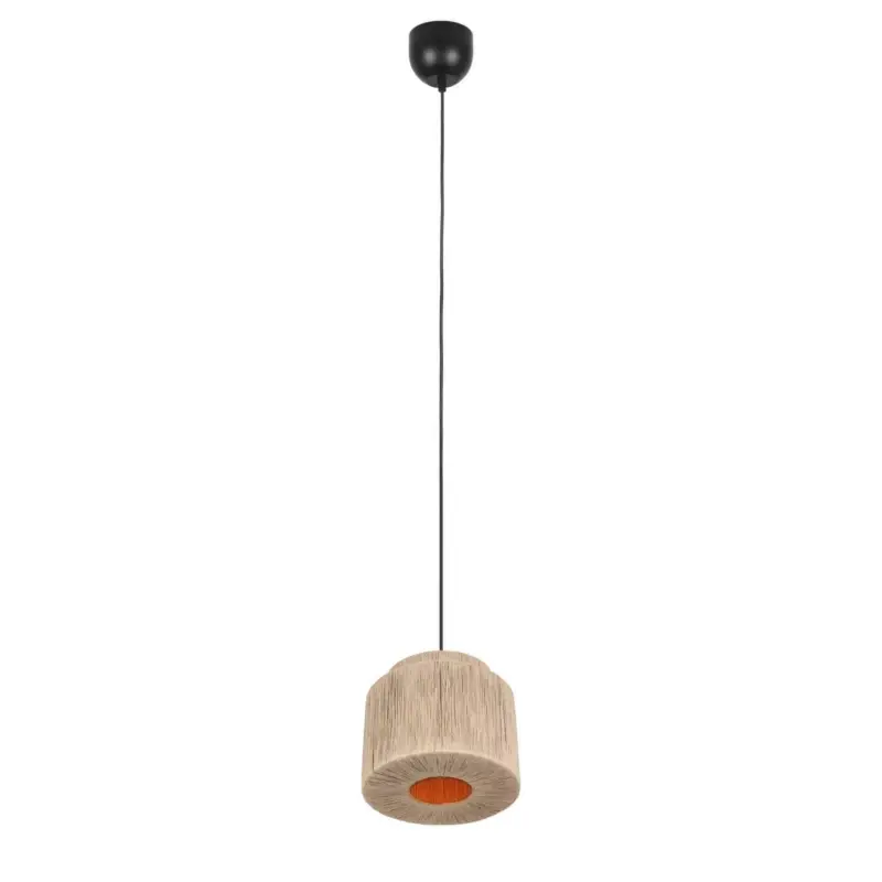 Suspension SMILLA 1x4W E27 Noir mat D31 Authentique