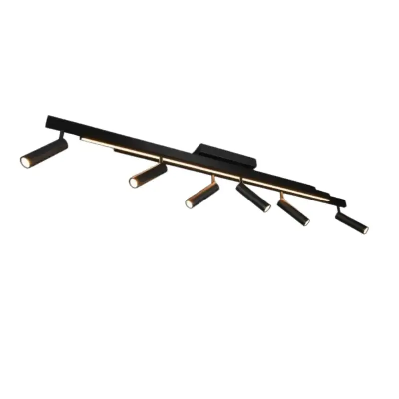 Offre Limitée Plafonnier ZENO 6×5,5W LED Noir mat