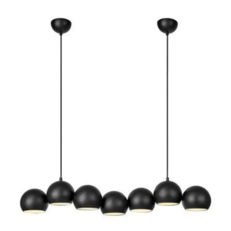 Prix Bas Suspension CUPOLO 7x40W E14 Noir