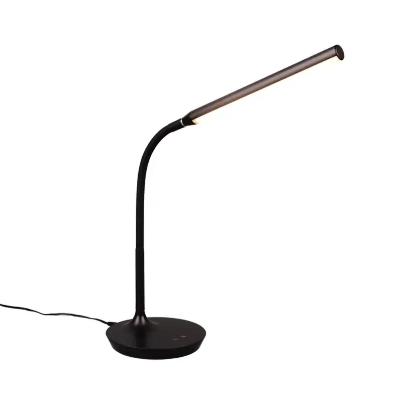 Meilleur Choix Lampe de table TORO 1x5W LED Noir