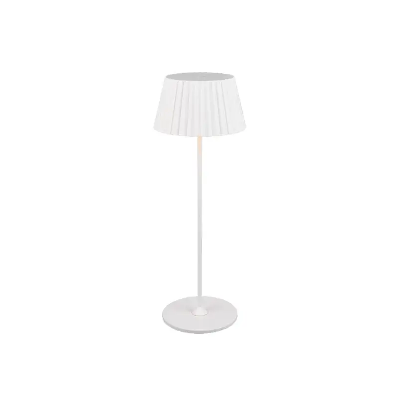 Prix Promo Lampe de table Extérieur SUAREZ 1x1W LED Blanc mat