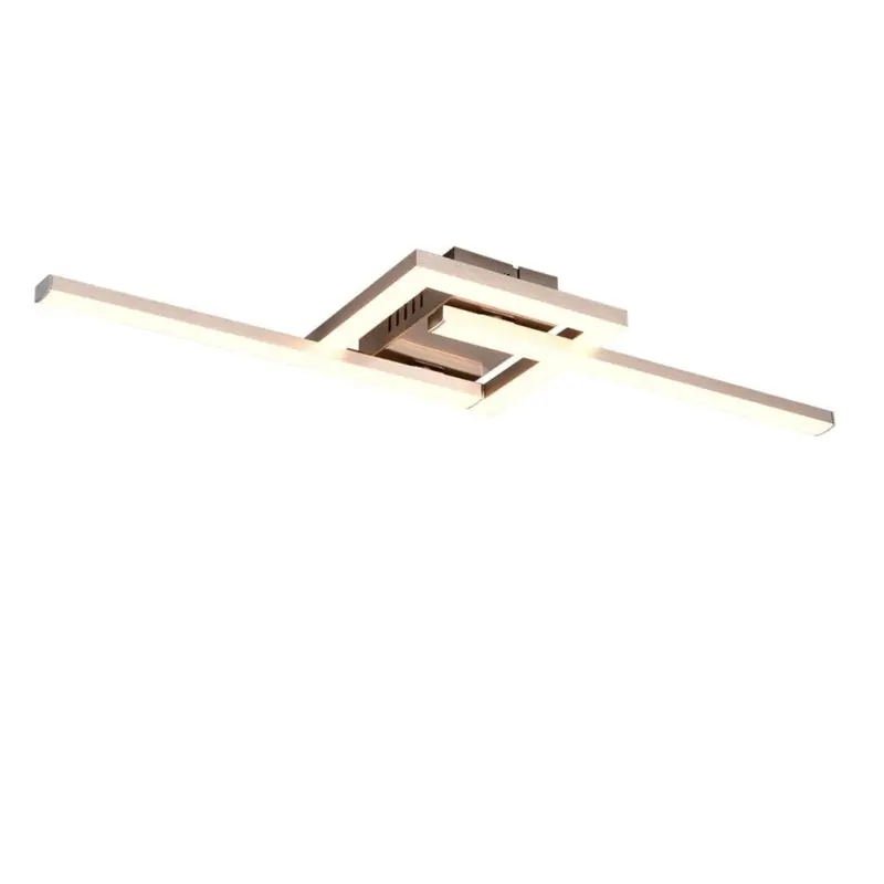 Plafonnier VIALE 1x17W LED Nickel mat Seulement Aujourd&rsquo;hui