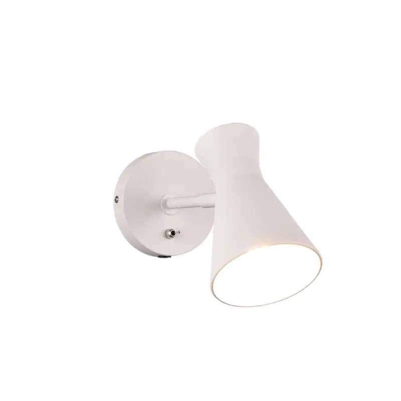Applique ENZO 1x10W E27 Blanc mat Prix Cassé