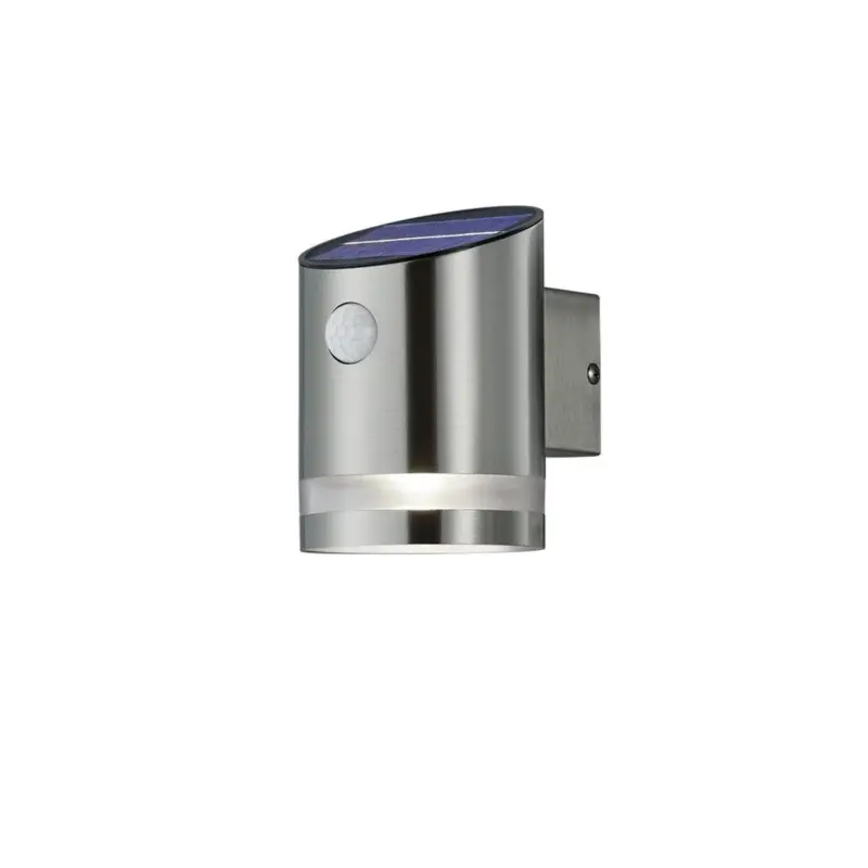Applique Extérieur SALTA 1x3W LED Nickel mat détecteur mouvement Offre Exclusive