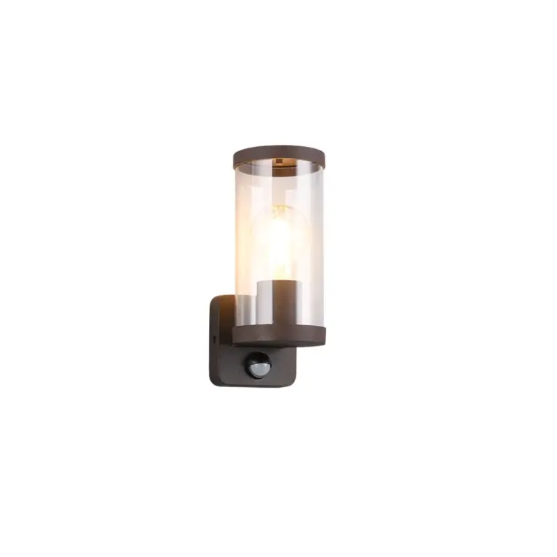 Must-Have Applique Extérieur BONITO 1x28W E27 Rouille Détecteur de mouvement