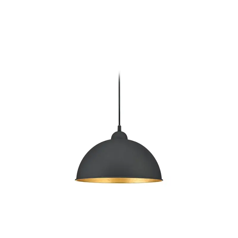 Nouvel Arrivage Suspension DUOLINE 1x25W E27 Noir