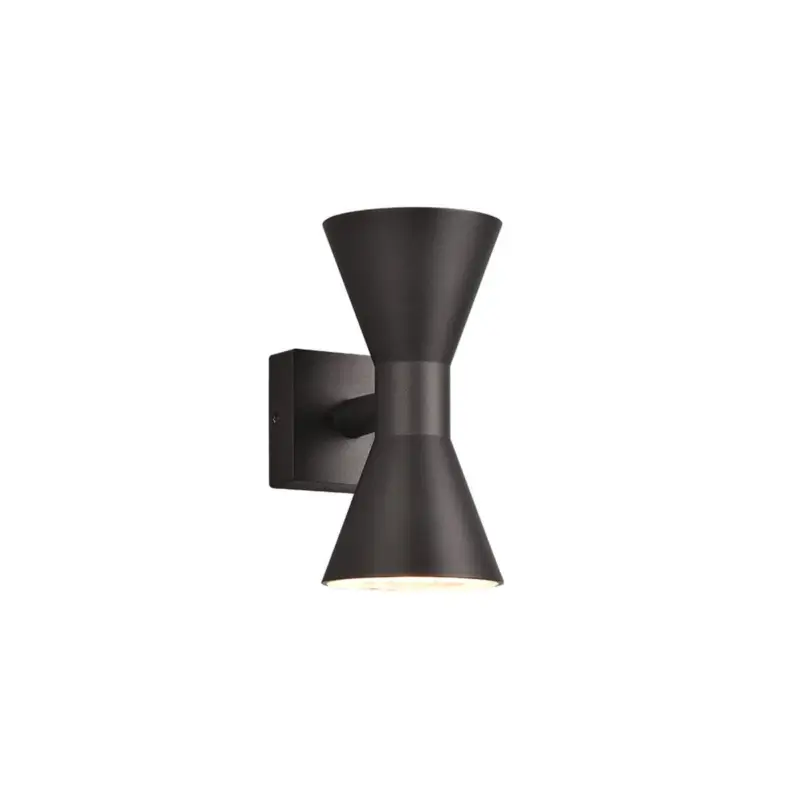 Applique Extérieur ARDAS 2x10W GU10 Noir mat Nouvelle Collection