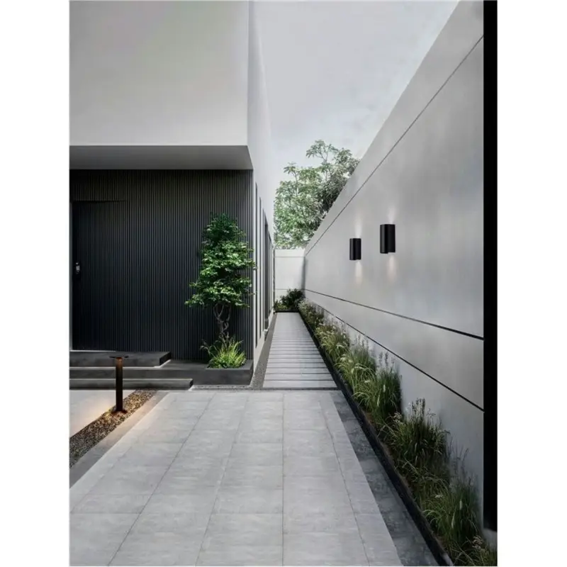 Jusqu'à Épuisement Des Stocks Applique Extérieur YORK 2x5W GU10 Noir sablonneux H19,5