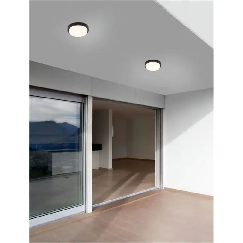 Meilleur Prix Applique Extérieur REO 19W LED Noir sablonneux