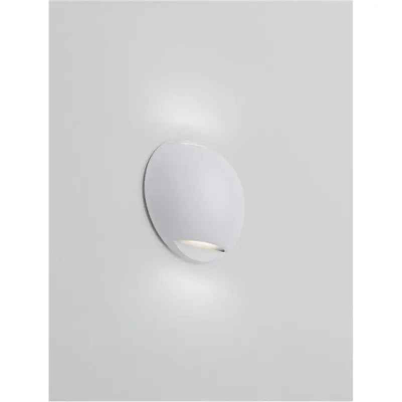 Applique Extérieur PASSO 4W LED Blanc sablonneux Promotion Saisonnière