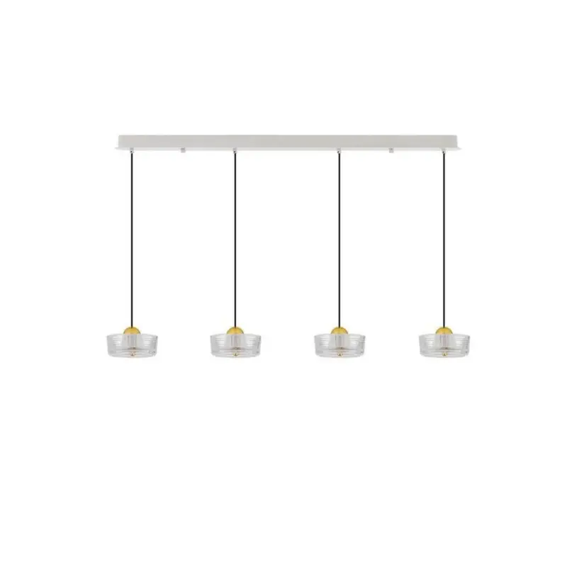 Suspension KEROS 23W LED Or platine Meilleur Choix