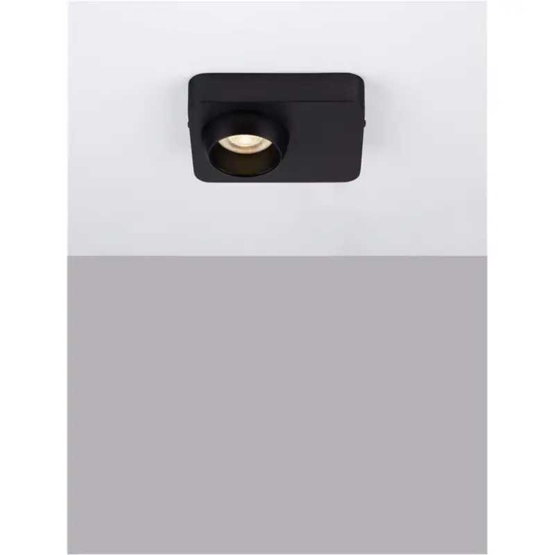 Dernier Modèle Plafonnier KEDROS 9W LED Noir