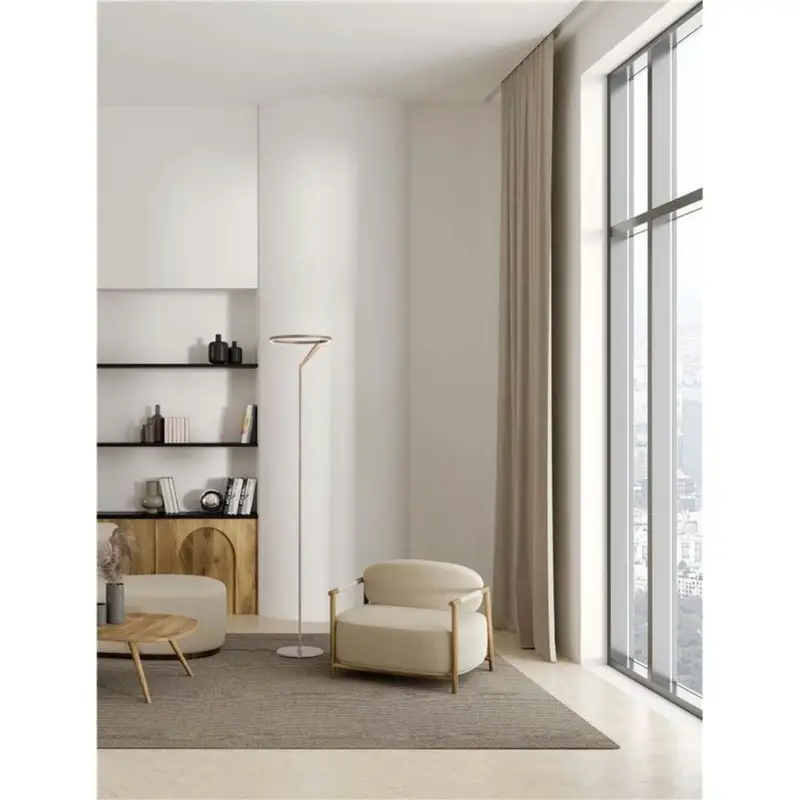 Commande En Gros Lampadaire TILIA 26W LED Or champagne