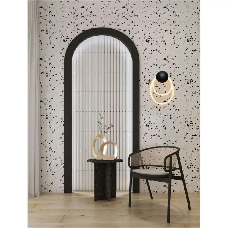 Applique ILANE 17W LED Noir, blanc Authentique