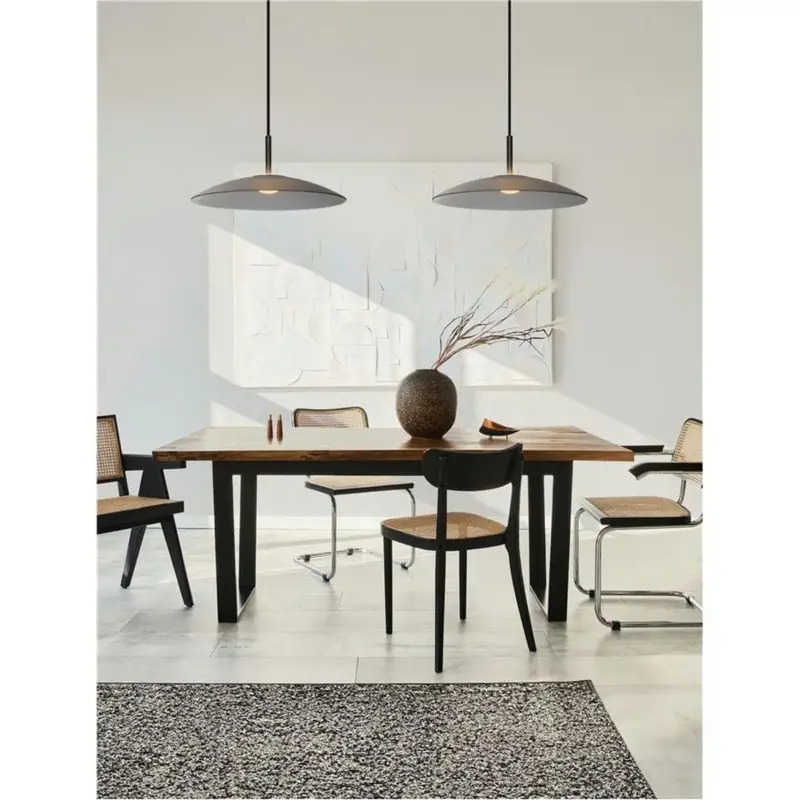 Suspension POLIFEMO 12W LED Noir, fumé Commande En Gros
