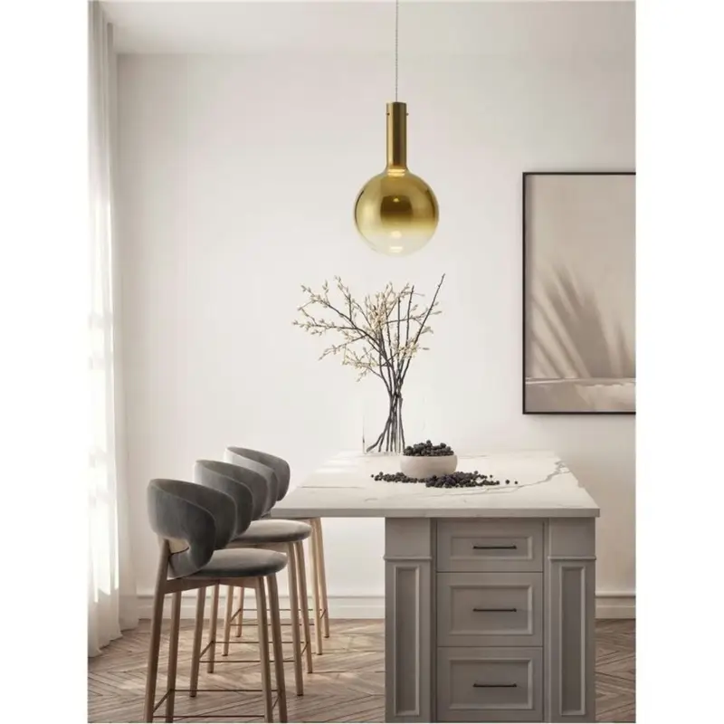 Suspension NOSTOS 6W LED Champagne, or Produit De Marque