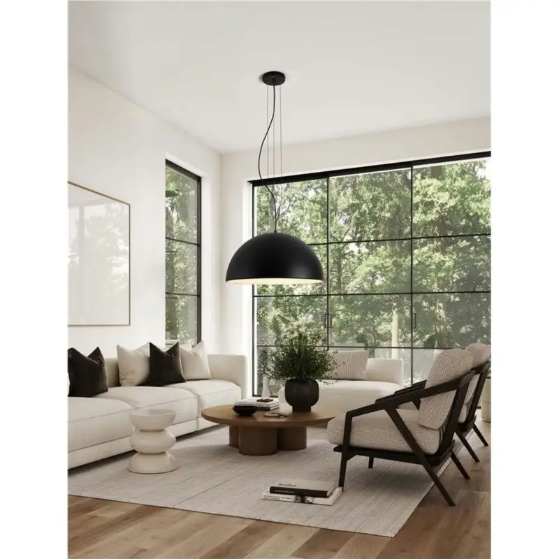 Suspension THOLOS 3X12W LED E27 Noir, blanc D70 Nouvelle Collection
