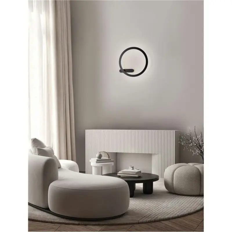 Pas Cher Applique LYB 32W LED Noir