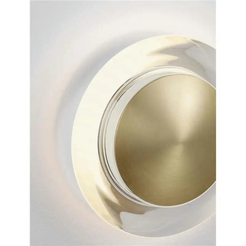 Meilleur Prix Plafonnier AIRIDA 8W LED Or brossé