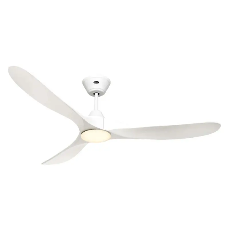 Ventilateur Plafond LED Genuino 152cm Blanc Blanc Seulement Aujourd'hui