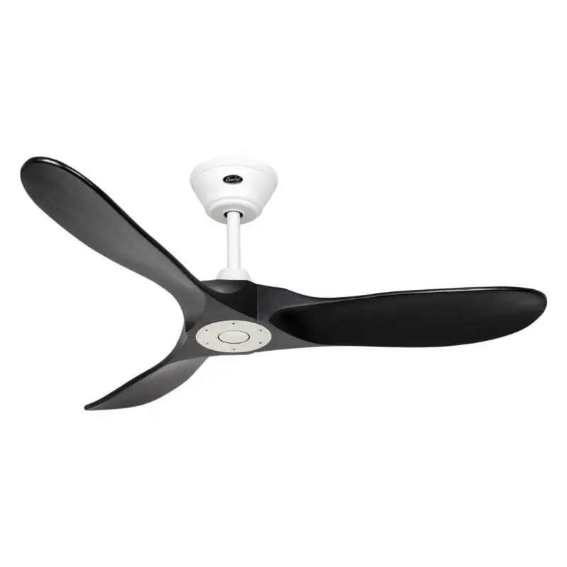 Ventilateur Plafond Genuino 122cm Blanc Noir Nouvelle Collection