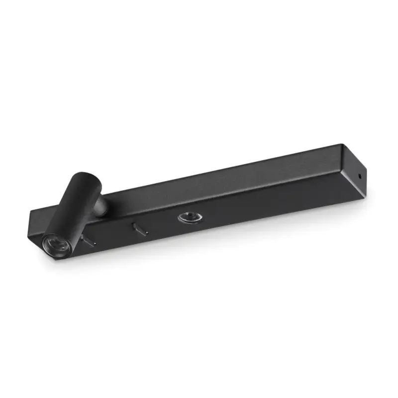 Pas Cher Applique BONNE NUIT 6,5W LED Noir Gauche