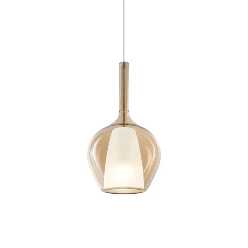 Suspension KALIQUE 42W E27 Ambre H565 Commande En Gros