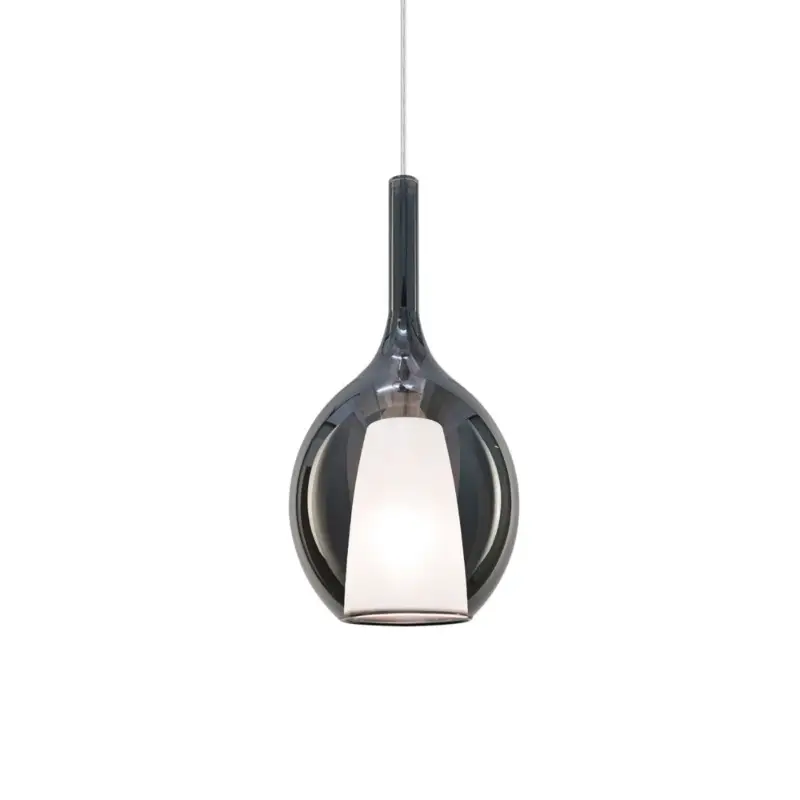 Satisfait Ou Remboursé Suspension KALIQUE 42W E27 Fumé H600