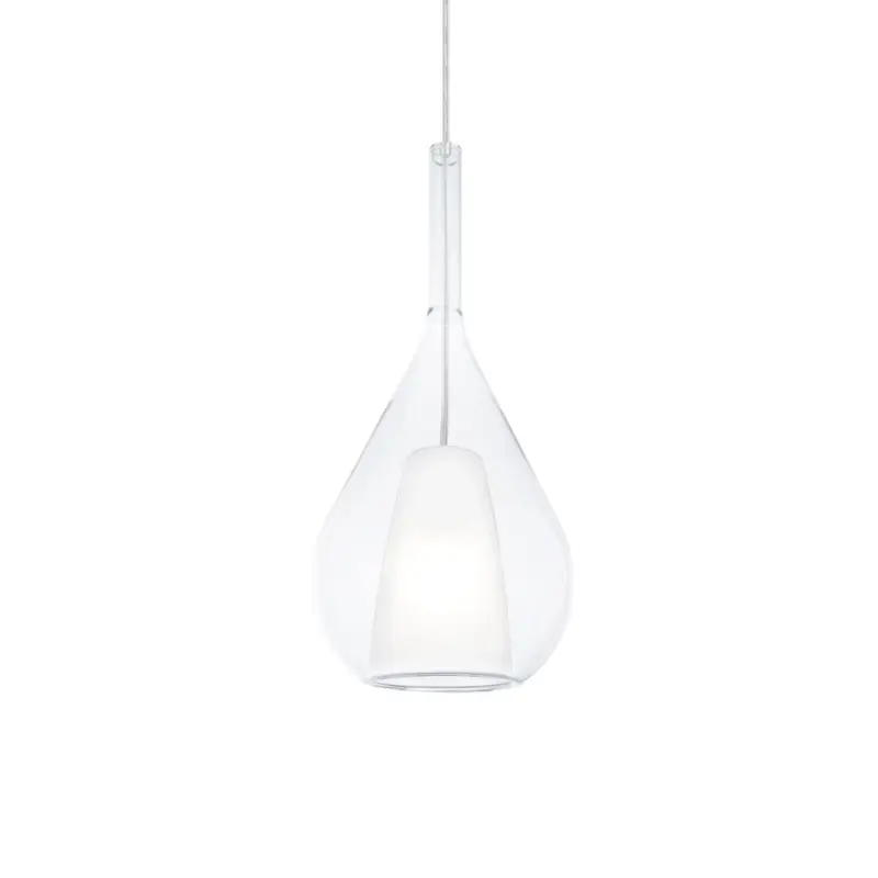 Certifié Suspension KALIQUE 42W E27 Transparent H635