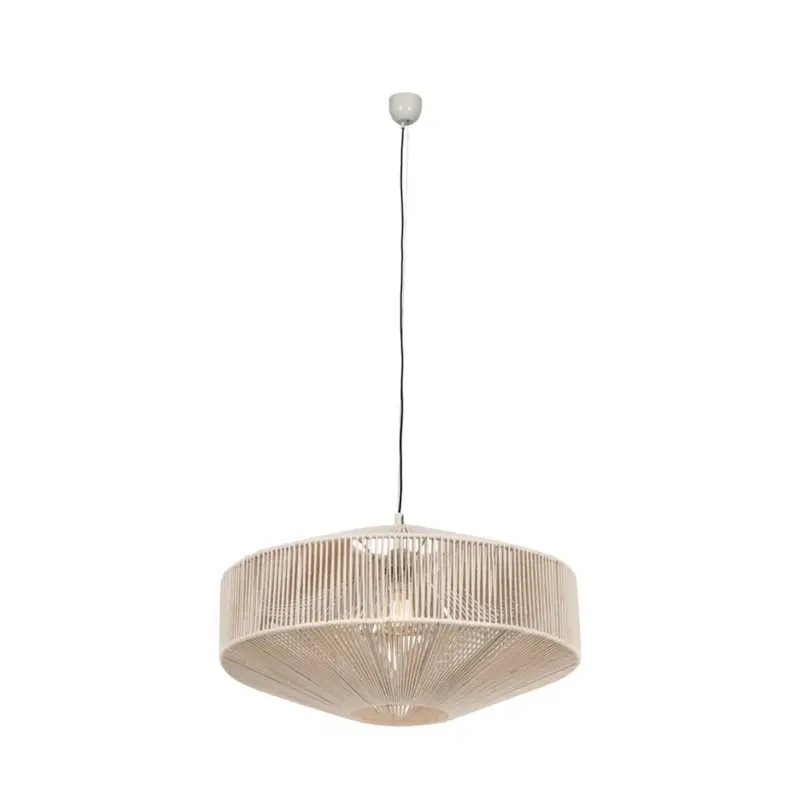 Bon Plan Suspension SVEA 1x10W E27 Blanc crème D61