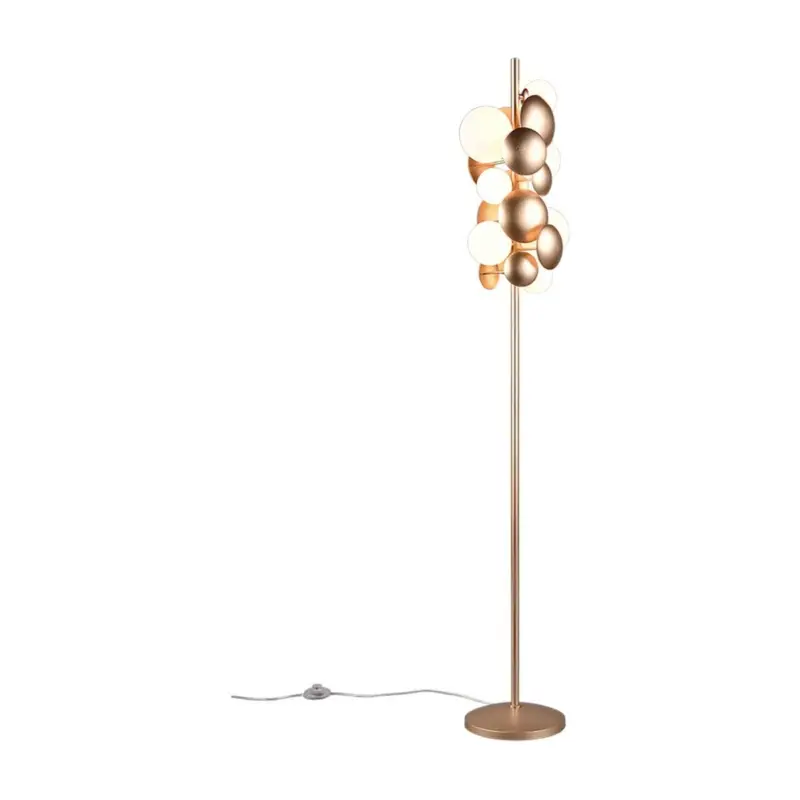 Dernière Chance Lampadaire BUBBLE 7x10W G9 Or