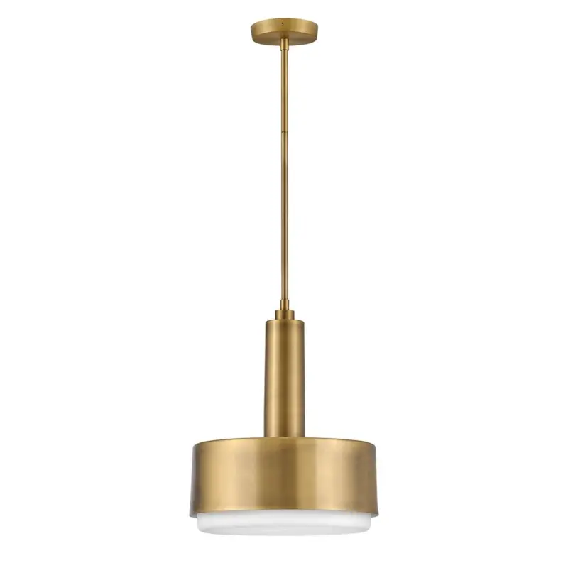 Prix Réduit Suspension Cedric Laiton et opale 2x60W