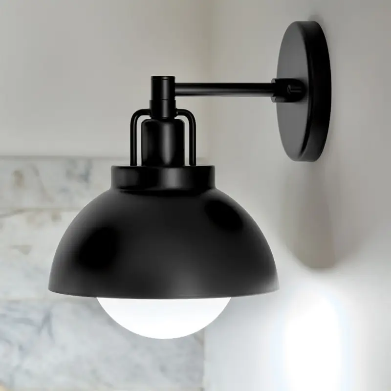 Applique Niva Noir 40W Paiement Sécurisé