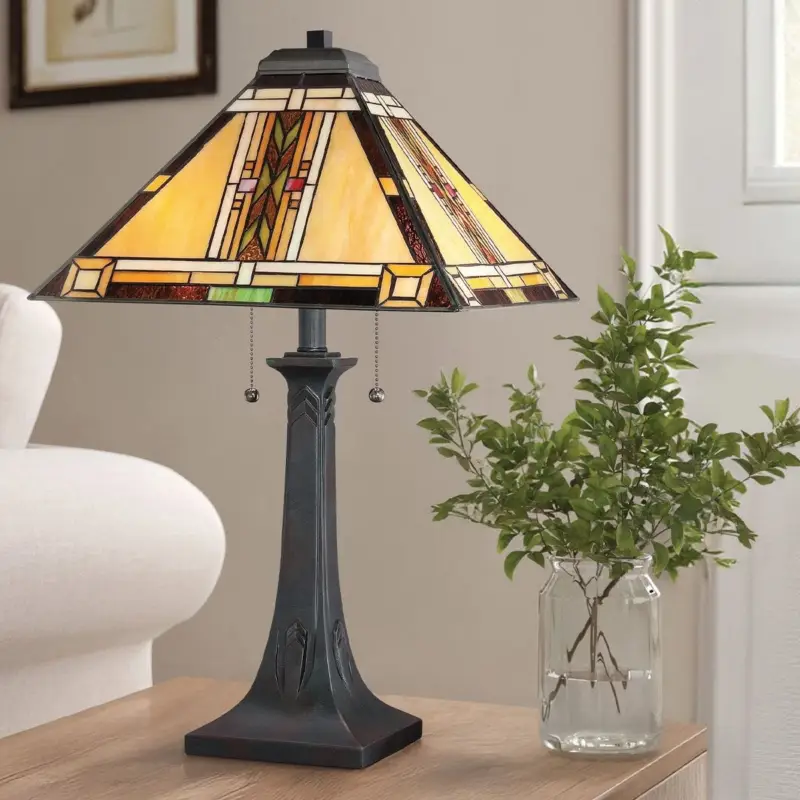 Jusqu'à Épuisement Des Stocks Lampe Navajo Bronze, multicolore 2x60W