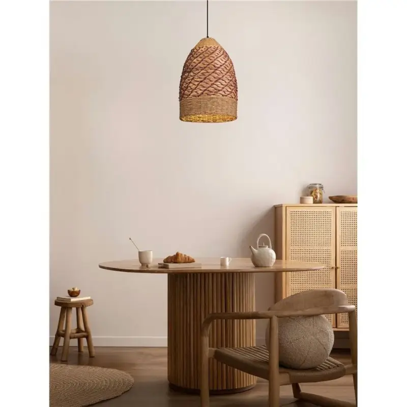 Must-Have Suspension MAPI 12W E27 Naturel, rouge