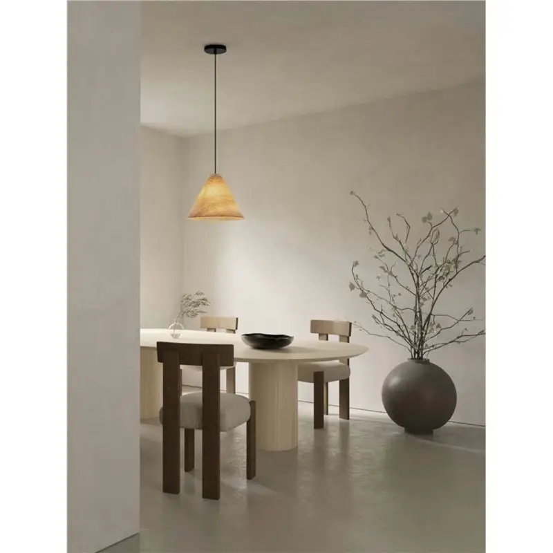 Soldes Suspension ELYSIAN 12W E27 Naturel D30